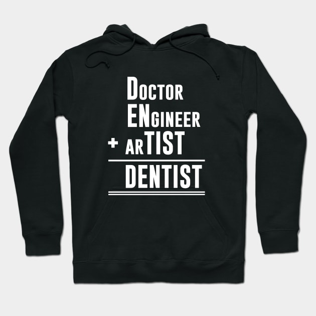 Doctor engineer artist dentist Hoodie by sunima